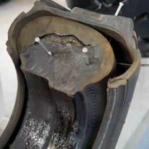 Reinforced Heavy-Duty Rubber Tire