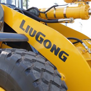 LiuGong Logo on Machinery