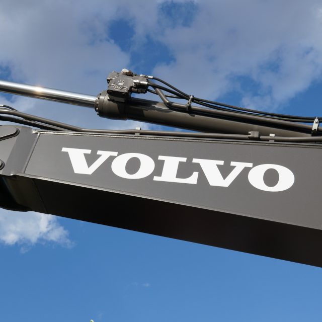 Volvo Logo on Machinery [Photo]