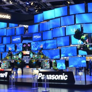 Panasonic Booth with TVs - IFA 2012