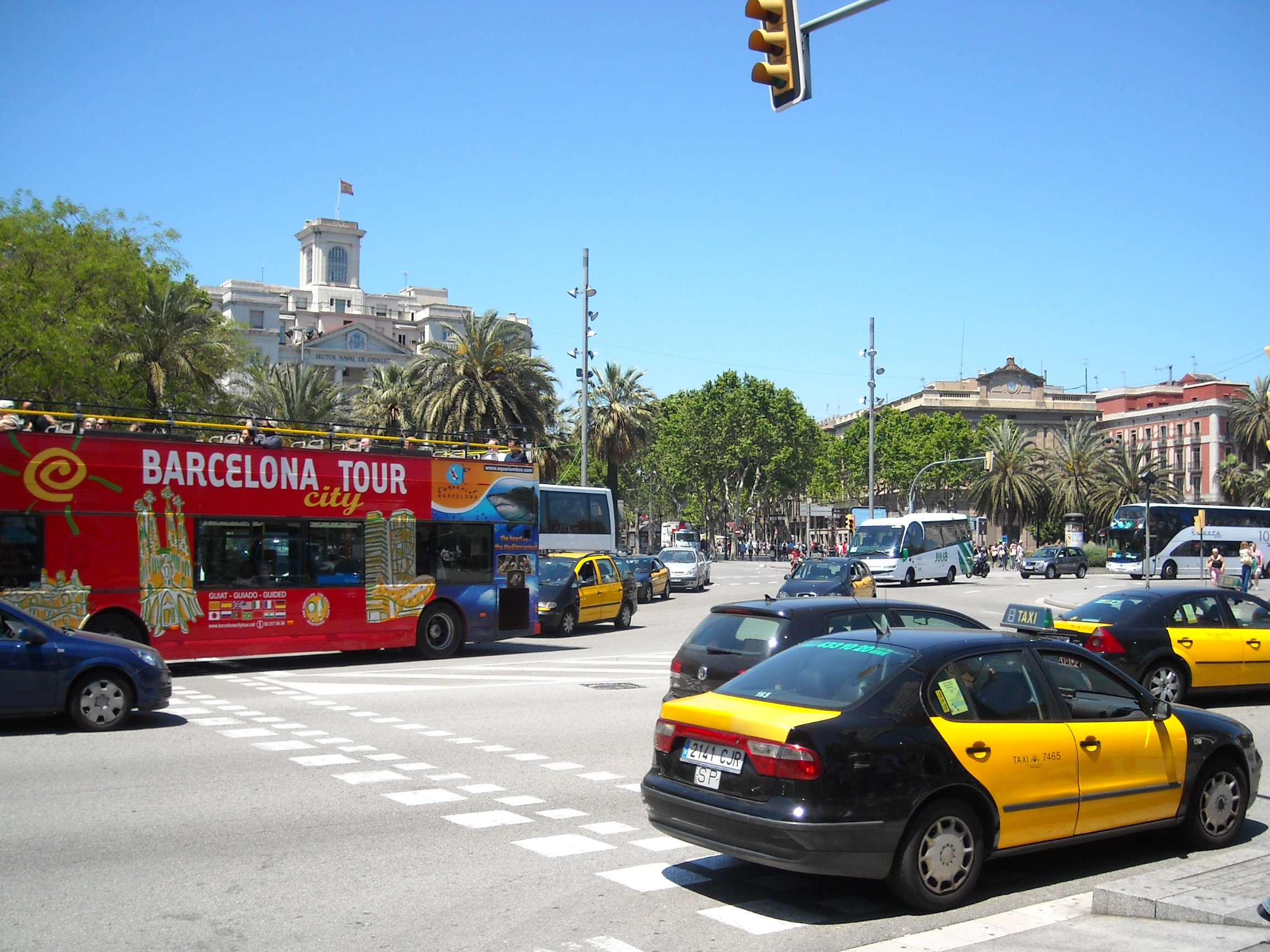 Barcelona Tourist Traffic and Transport